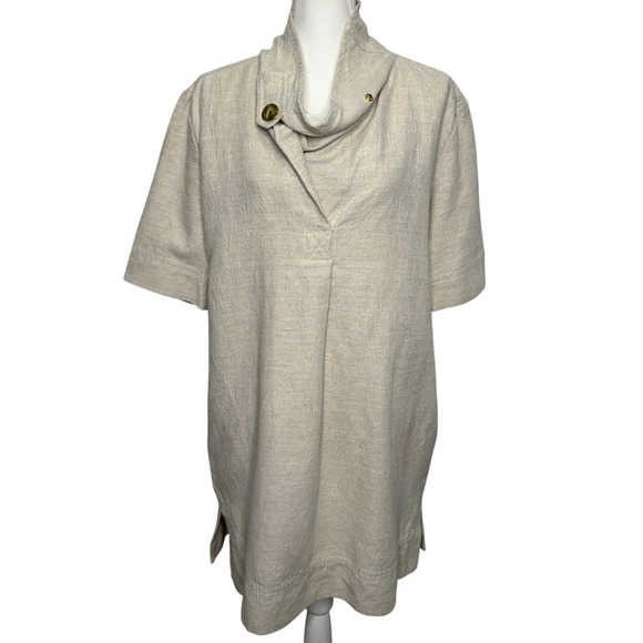 By Malene Birger Gustavsson Double Face Linen‎ Dress in Neutral Size 36 US Small - Picture 3 of 13